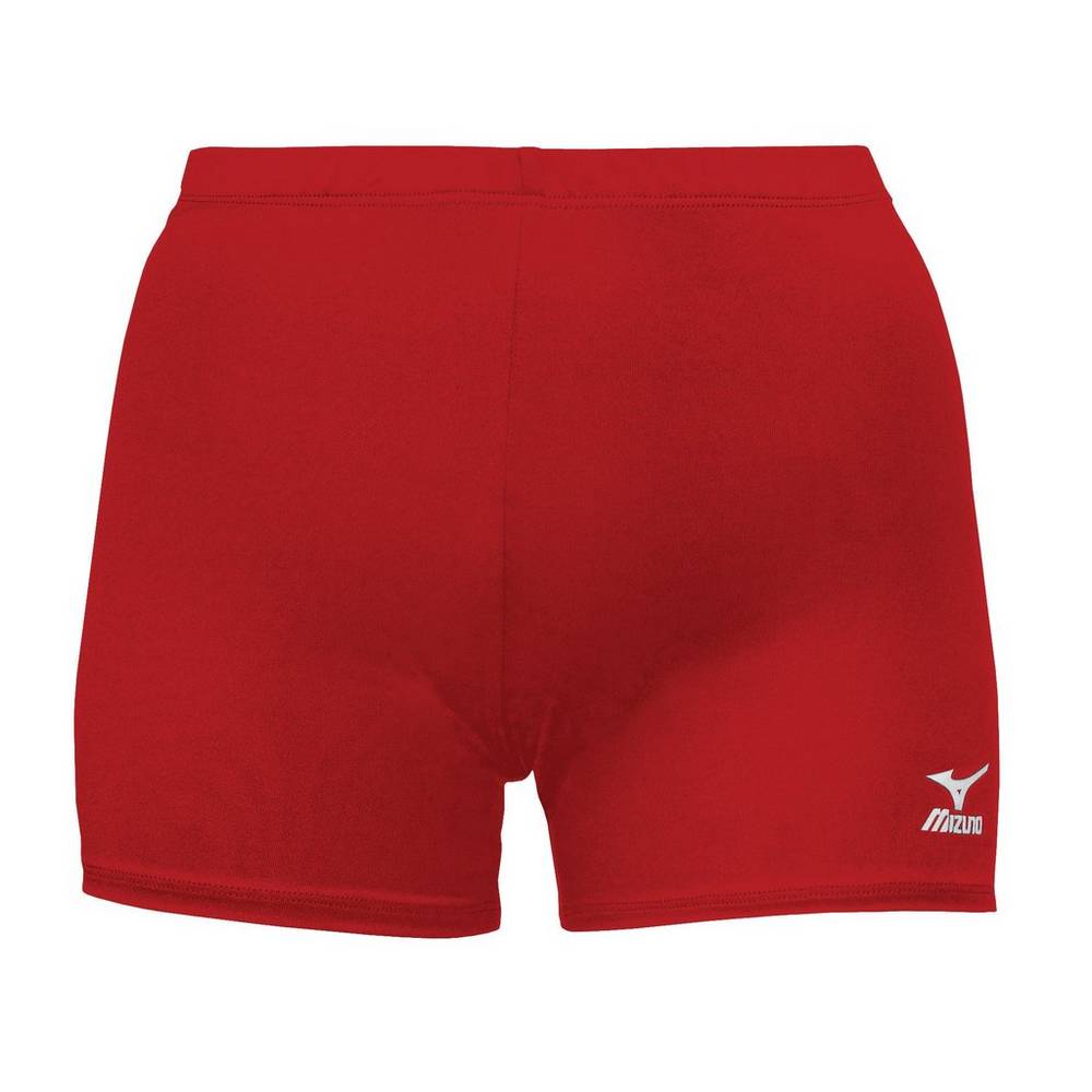 Womens Mizuno Vortex Volleyball Shorts Red Philippines (FIDYRK548)